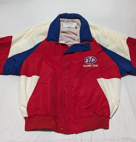Richard Petty Pit Crew STP Racing Team Jacket XL Extra Large Made in USA NASCAR - Picture 2 of 8