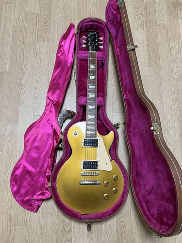 Gibson 1993 Les Paul Classic Gold Top W/Hard case Electric Guitar Used
