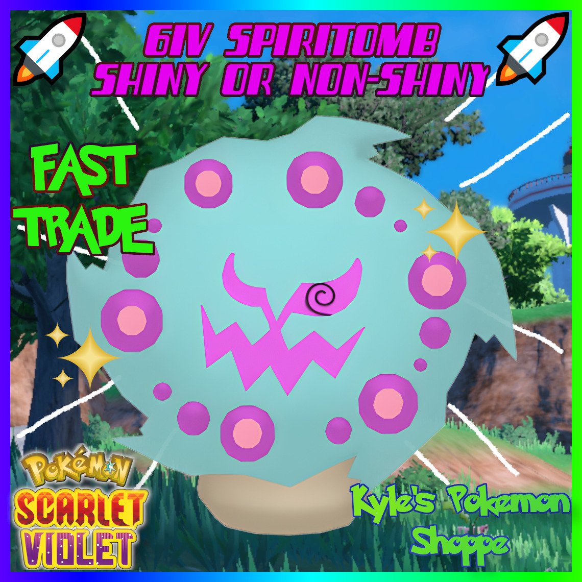 Pokemon Scarlet & Violet Spiritomb Location