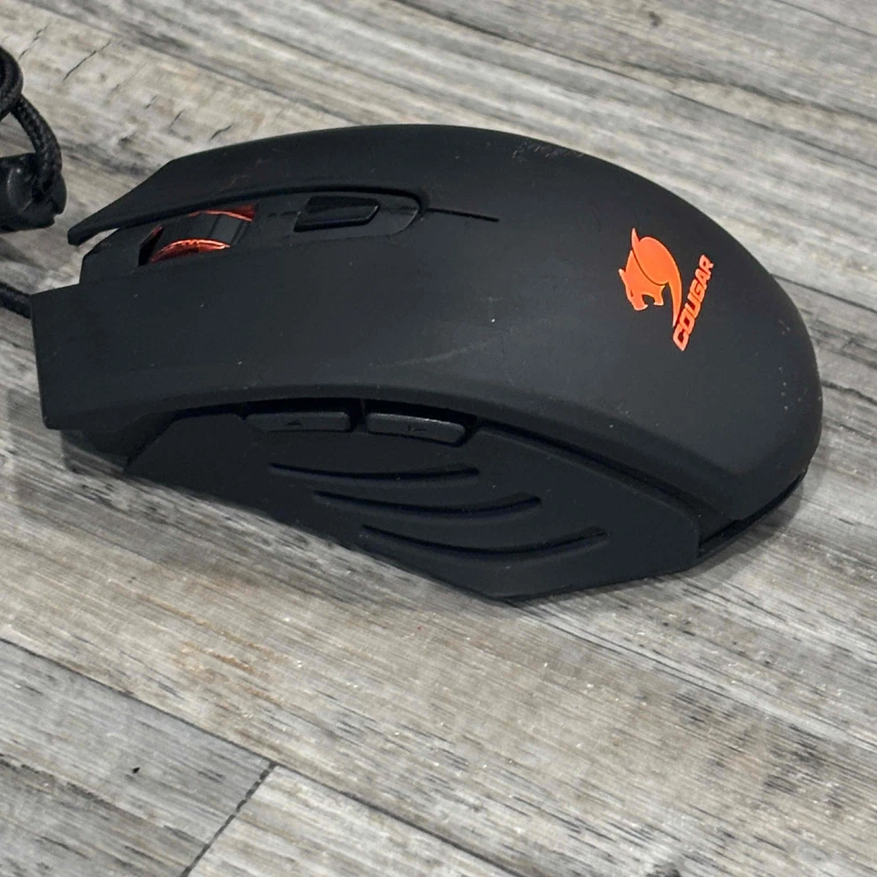 Cougar 200M Black Wired Gaming Mouse Scroll Wheel Computer Mouse - Image 3 of 4