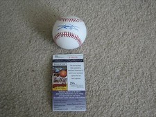  CJ Wilson Autographed Signed OML Baseball - JSA