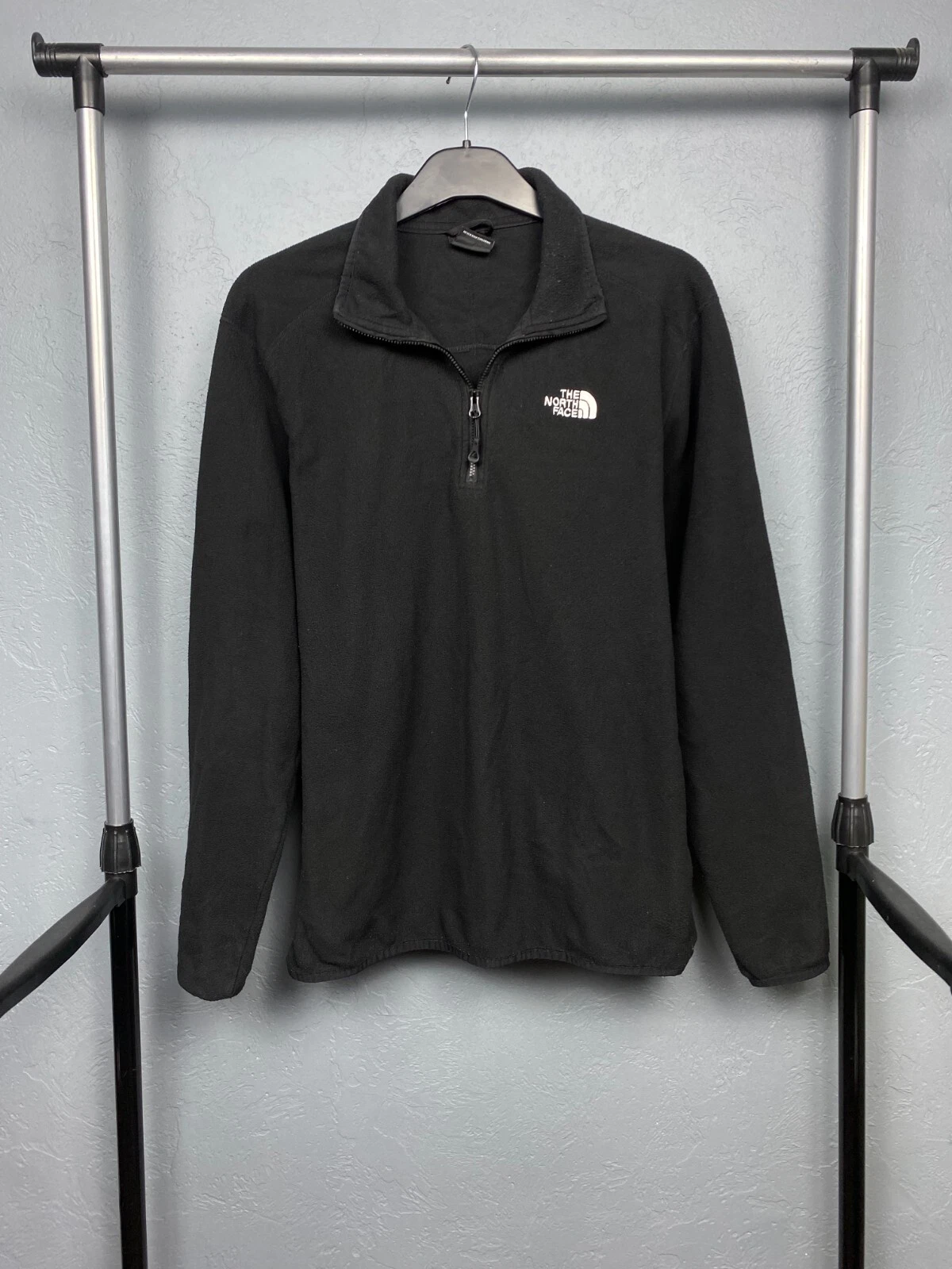 The North Face Mens 14 Quarter Zip Fleece Jacket Size M