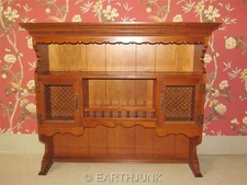 Tell City Hard Rock Maple China Hutch Top Only Wire Doors Andover 48 Finish 8384