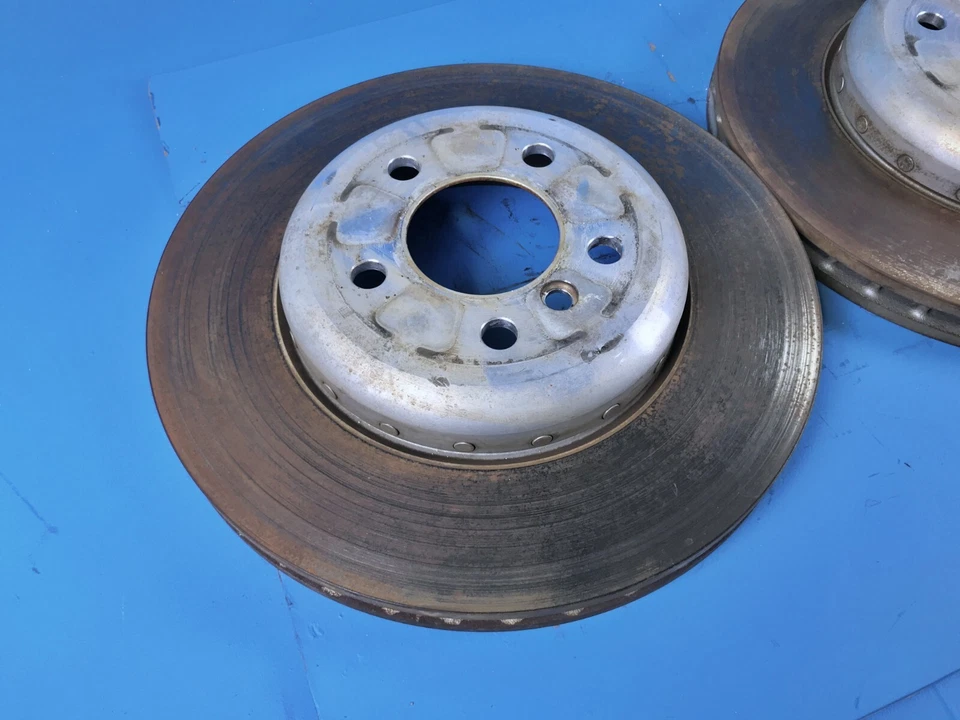 11-17 BMW F06 F10 F13 535I 640I FRONT BRAKE ROTORS 348MM OEM 19K ❗MILES❗ - Image 2 of 4
