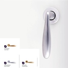 Maniglia finestra serie LODI in ottone, design semplice e contemporaneo