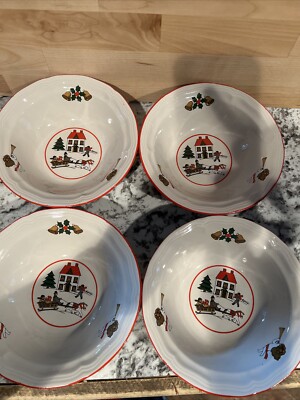 The Joy of Christmas Jamestown China cerial bowl 7 