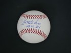 KERRY WOOD SIGNED OFFICIAL MAJOR LEAGUE BASEBALL "20 K 5-6-98 1988 NL ROY" BAS