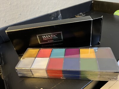 IMAGIC Professional Face Body Paint Oil 12 Colors - NIB Sealed
