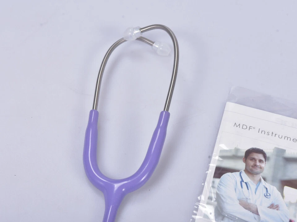 MDF Premium Zweikopf Stethoskop aus rostfreiem Stahl Edelstahl Stethoskop - Bild 2 von 4