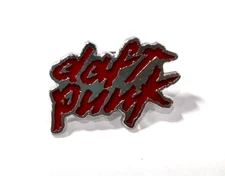 Daft Punk 'BAND LOGO' Heavy Metal Band Enamel Lapel Pin Punk Music Brooch Pin