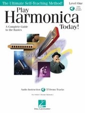 Play Harmonica Today Level 1 - Book/Online Audio Paperback Lil R
