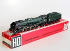 JOUEF HO 8241 STEAM LOCOMOTIVE + TENDER NEVERS SNCF TYPE 241 P ENGINE + LIGHTS OK