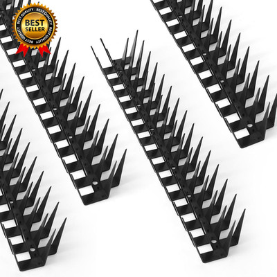 Bird Spikes 10 Pack Bird Deterrent Spikes for Outside Pigeon Squirrel Raccoon...