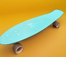 Genuine Penny Nickel Australia Skateboard 27" Light Blue Cruiser Board Skater GC