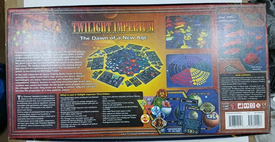 Twilight Imperium Board Game - Fantasy Flight Games - 100% COMPLETE! Played Once - Image 3 of 4