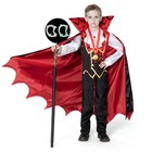 Child Vampire Costume for Boys - Scary Halloween Dress Up M, 8-10 Years