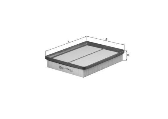 NEU - Knecht LX1039 Luftfilter FüR Hyundai KIA-image