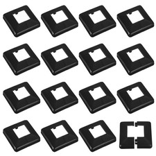16pcs Post Skirt 50x50mm Plastic Post Base Co...