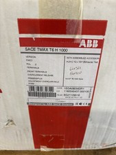 ABB SACE Tmax T6 H 1000 3P MCCB Circuit Breaker 1000A – New Old Stock