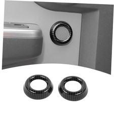 for Nitro Rear Door Speaker Trim Cover Fit for Dodge Nitro 2007-2012 Black