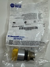 Allen-Bradley 800E Selector Switch Yellow Knob NEMA Type 4 13