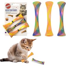 Interactive Cat Toy with Catnip Inside for Biting Swatting Chasing Fun 3 Piece