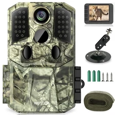 WOSODA 36MP 1920P Trail Camera, Game Camera with Night Vision Motion Activate...