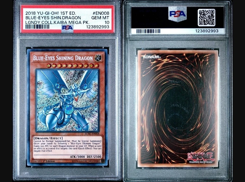 Blue-Eyes Shining Dragon LCKC-EN008 Yu-Gi-Oh Legendary Collection... - Image 3 of 3