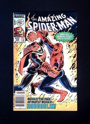 Amazing Spider-Man #250 Marvel 1984 Hob-Goblin Newsstand John Romita Jr cover