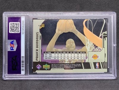 2000-01 Upper Deck Slam - Power Windows Shaquille O'Neal #PW1 for