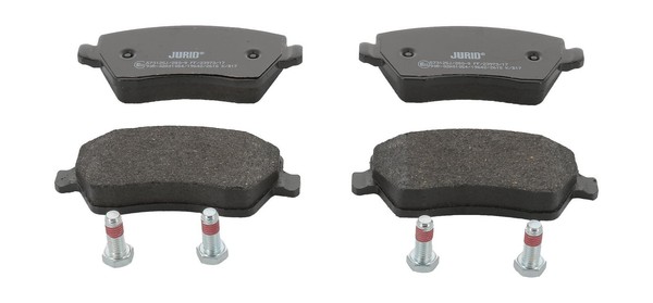 Bremsbelagsatz Scheibenbremse Jurid 573125J FüR Nissan Mercedes Lada Modus Clio-image