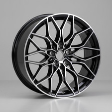 20 20x9.5 Wheels Rims For Bmw G82 M4 G80 M3 40 Offset Black Machined 4pc Set