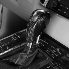 Abs Carbon Fiber Gear Shift Knob Cover Trim For Porsche 911 2008-2017