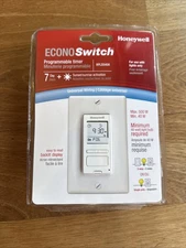 Honeywell 7-Day Solar Programmable Switch in-wall timer hard wired RPLS540A  NEW