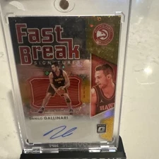 2021-22 Panini Donruss Optic - Fast Break Signatures Danilo Gallinari #FB-DGL Go