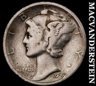 1929-D Mercury Dime- Silver- Scarce Better Date No Reserve #J8