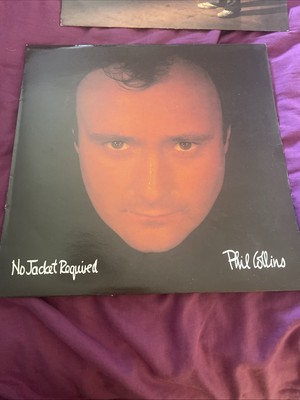 Phil Collins No Jacket Required Vinyl Record VG+/G+ V2345 1985