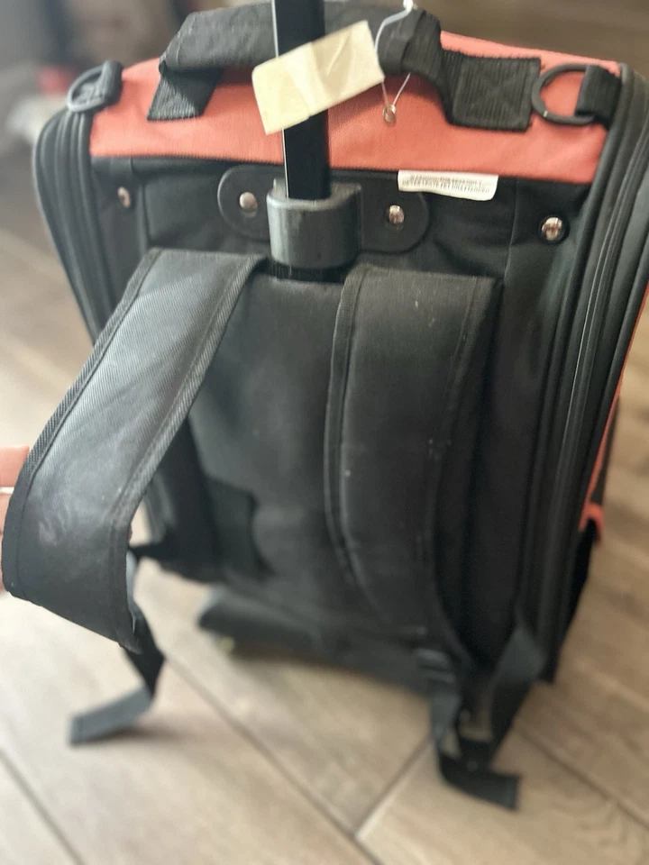 Pet Carrier Soft-Sided Airline Approved Cat/Dog - Image 4 of 4