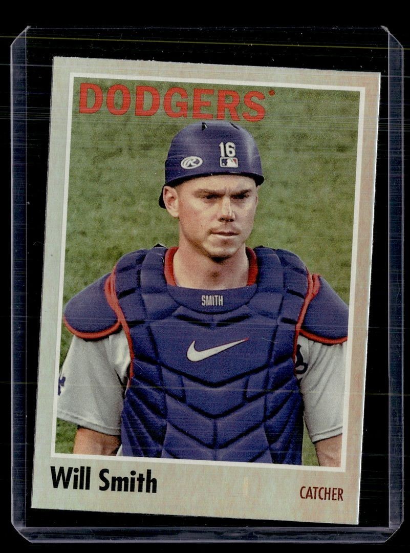 2024 ARCHIVES SILVER FOIL /199 WILL SMITH DODGERS