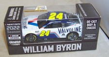 1:64 ACTION 2022 24 VALVOLINE CAMARO WILLIAM BYRON ALL DIECAST CHASSIS NIB