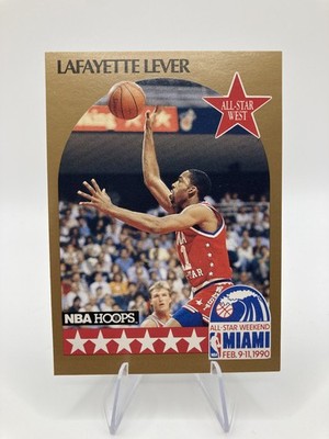 1990 NBA Hoops ALL STAR - Lafayette Lever #20 Denver Nuggets