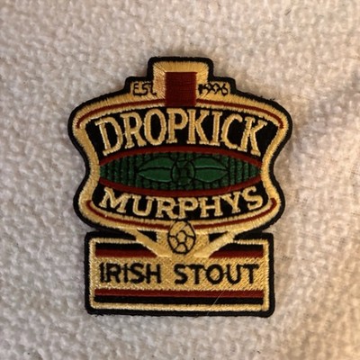 Drop kick Murphys Embroidery Patch Sew Or Iron On 3 X 4  Vintage Approx 1998