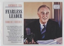 2014 Panini Golden Age Newsmakers Franklin D Roosevelt #4 02v3