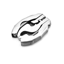 9-in-1 Mini EDC Pocket Pliers Keychain Tool, Screwdriver, Wire Cutter, Outdoor