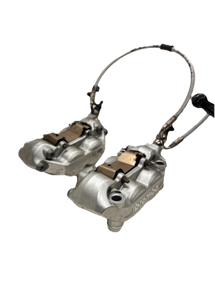 Ducati Streetfighter 848 2012-2015 front Brembo brake calipers & Brake Lines - Image 2 of 4