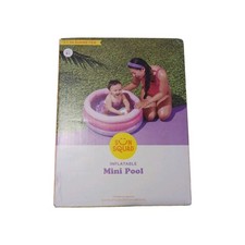 Sun Squad Inflatable Mini Pool Kiddie Splash Water Toy 27 Inch New Pink