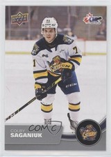 2021-22 Upper Deck CHL Colby Saganiuk #262 w7v