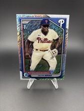 Topps 2024 Bowman Chrome Jalvin Arias 1st Bowman Prospects #BCP-226 Phillies