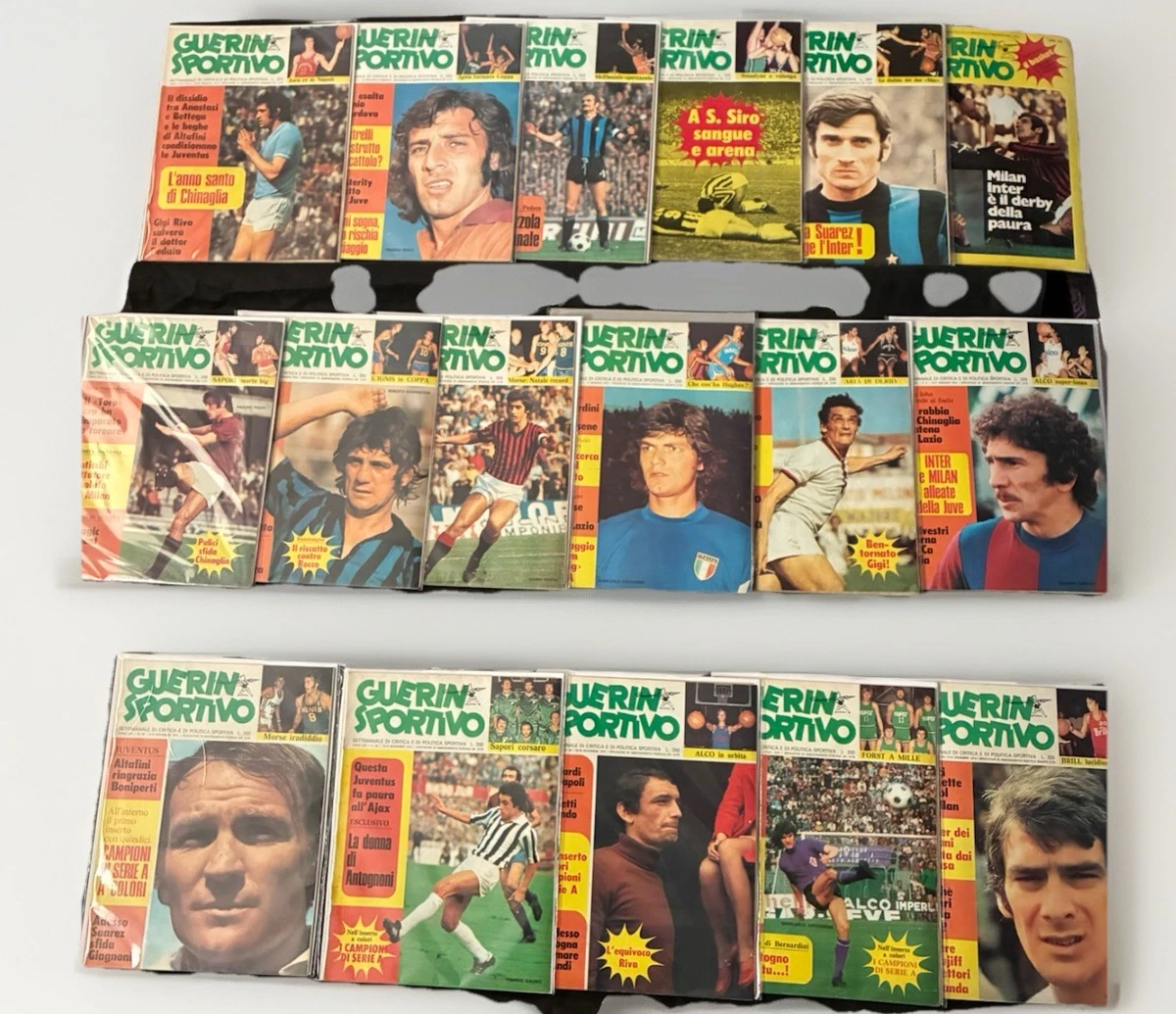 Guerin Sportivo N°2 2003 – Juventus, Trezeguet, Ancelotti – Avec Figurines