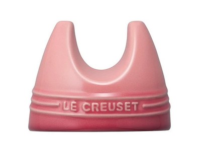 Le Creuset Stoneware Lid Stand Rose Quartz Pink for 14-28 cm lids Japan NEW